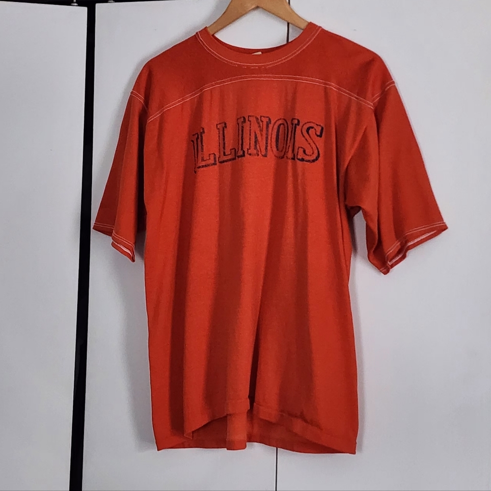 Illinois Women's Short Sleeve Tee - Vibrant Orange